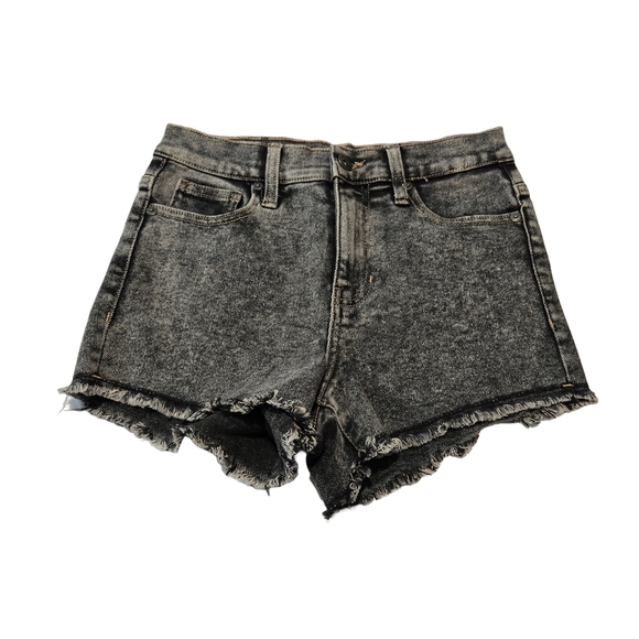 Women's Black Denim Shorts (New) - Picture 2 of 7